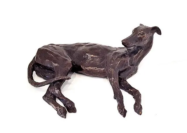 Stuart Anderson - lying greyhound-lurcher - edition 11/15